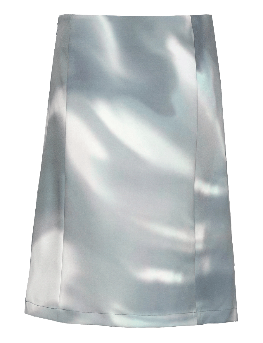 Hosbjerg - Johanna Skirt - kurze röcke - silver satellite - 2