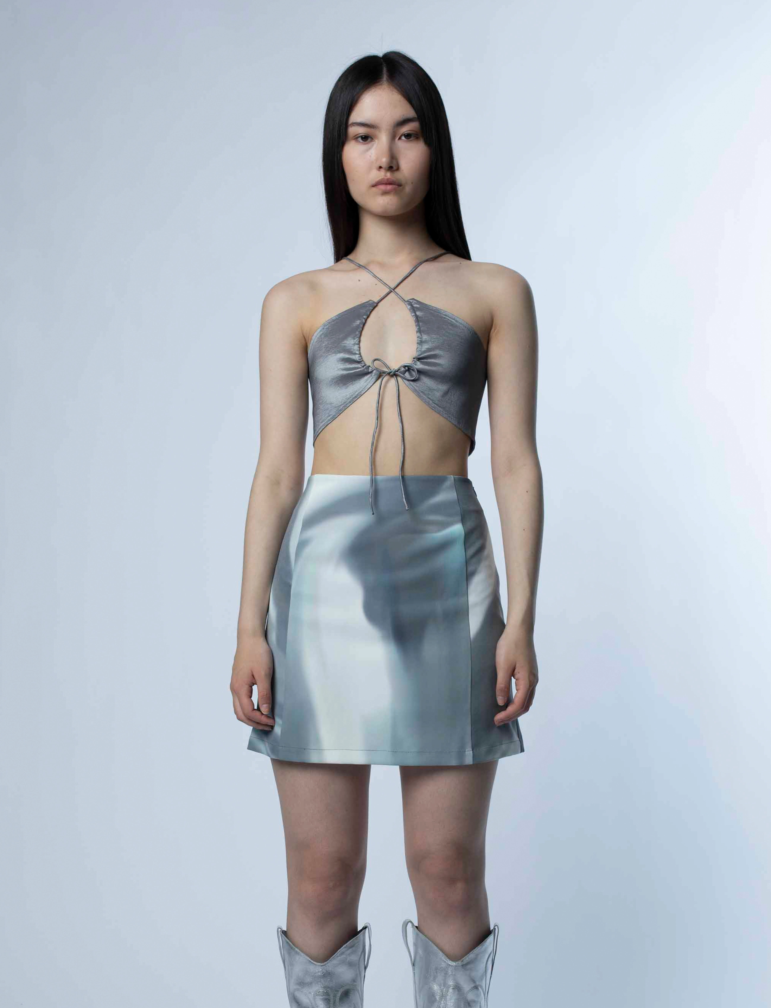 Hosbjerg Johanna Skirt, XS, Multi/patterned, Nederdele > Korte, Dame