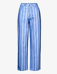 Hosbjerg - Juki Alexa Pants - vide bukser - blue stripe - 0