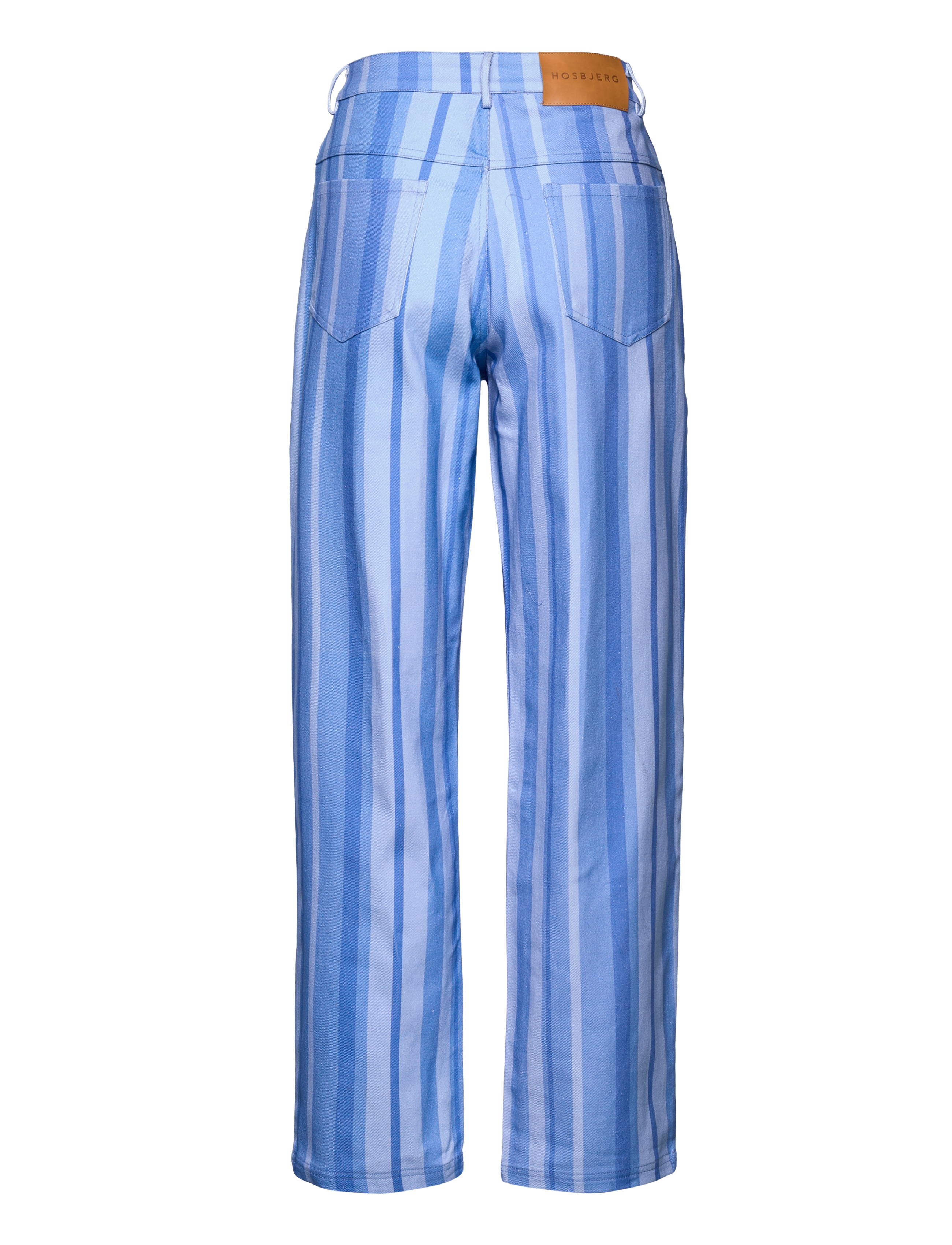 Hosbjerg - Juki Alexa Pants - bukser med brede ben - blue stripe - 2