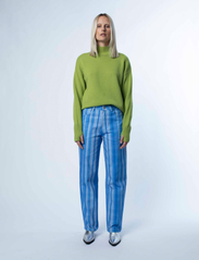 Hosbjerg - Juki Alexa Pants - bukser med brede ben - blue stripe - 3