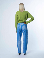 Hosbjerg - Juki Alexa Pants - bukser med brede ben - blue stripe - 4