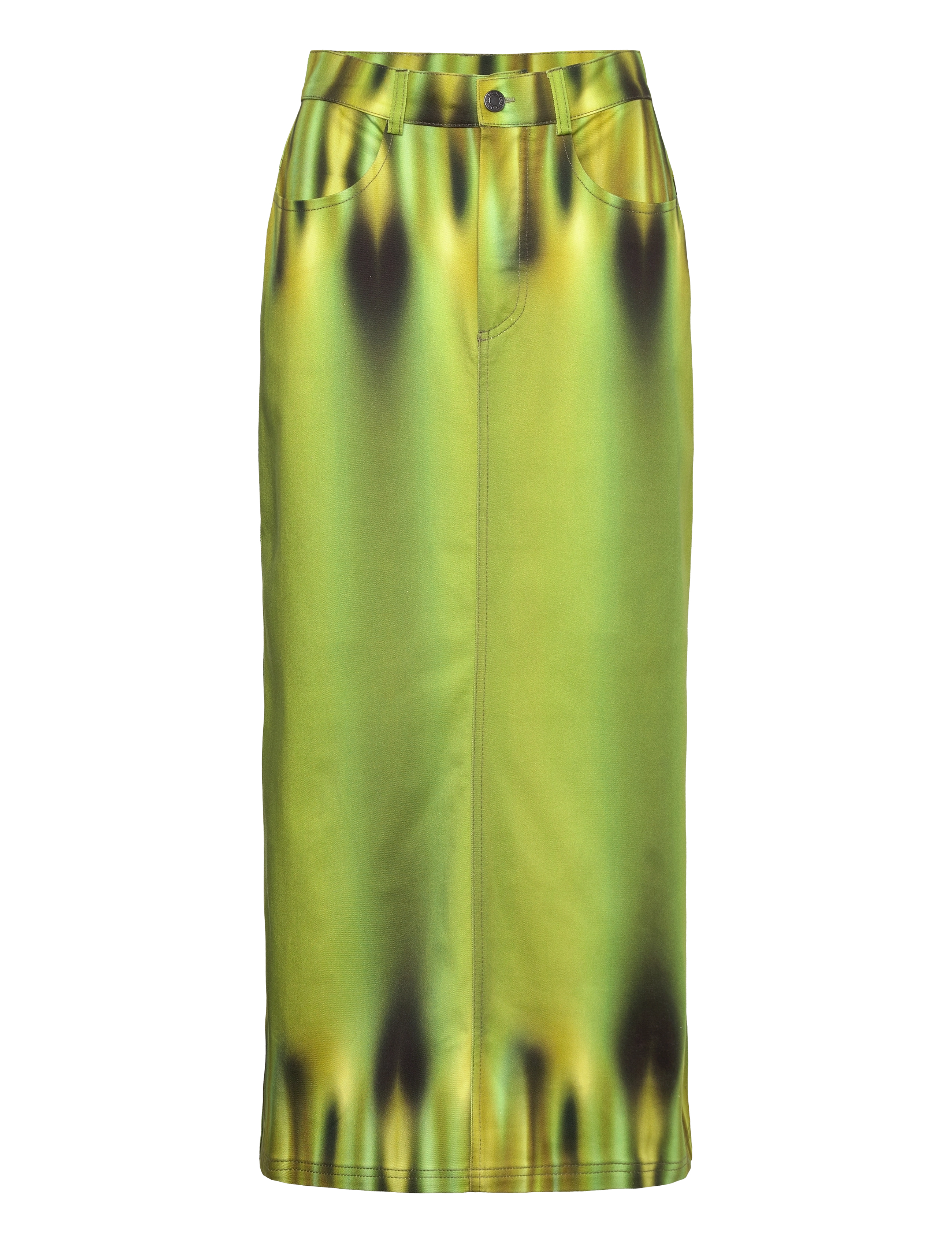 Hosbjerg Khloe Leek Skirt, S, Green, Nederdele > Knælange Og Midi, Dame