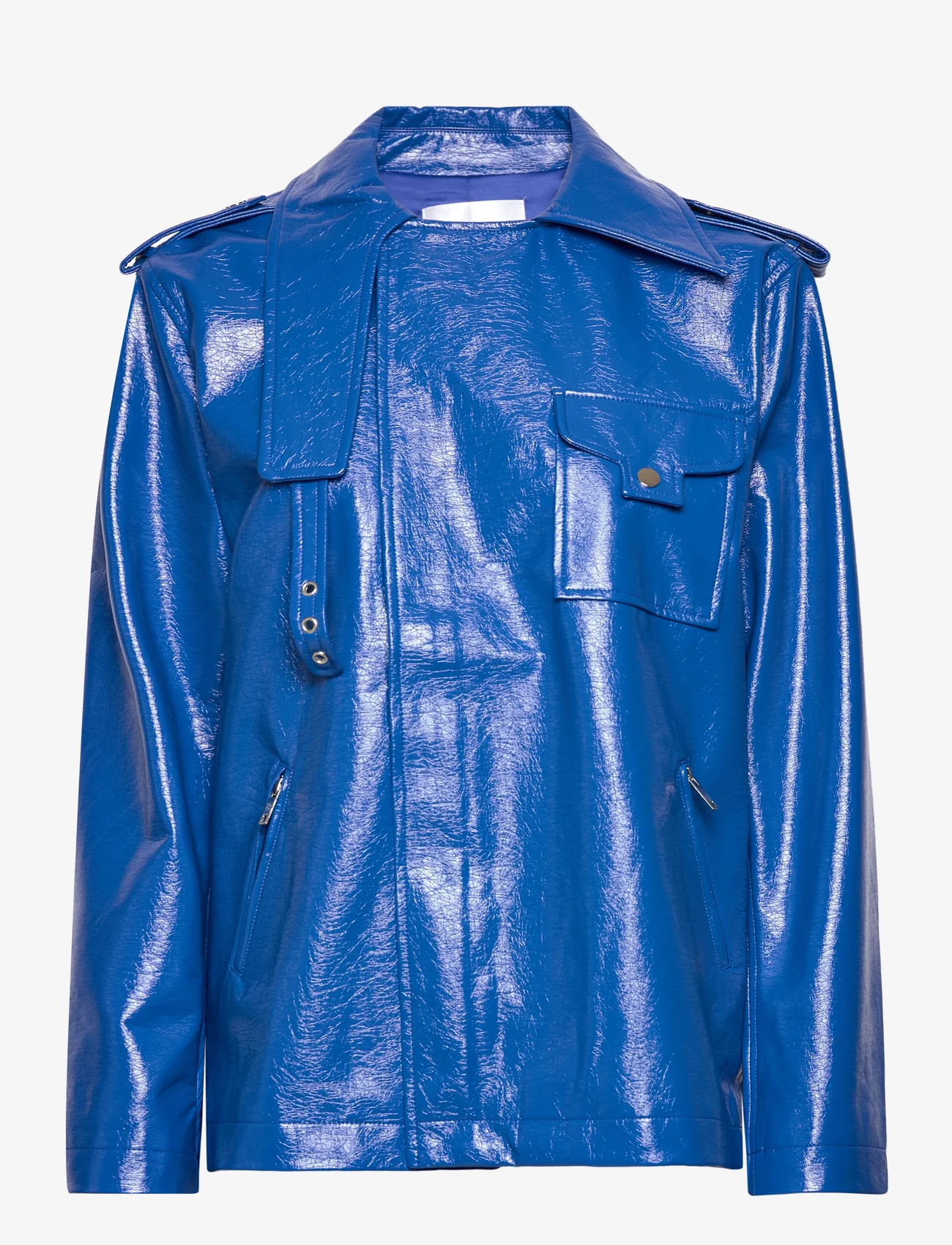 Hosbjerg - Kaya PU Jacket - kevättakit - blue - 0