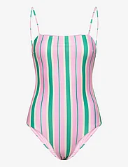 Hosbjerg - Kenya Swimsuit - uimapuvut - lollo rosso stripe - 0