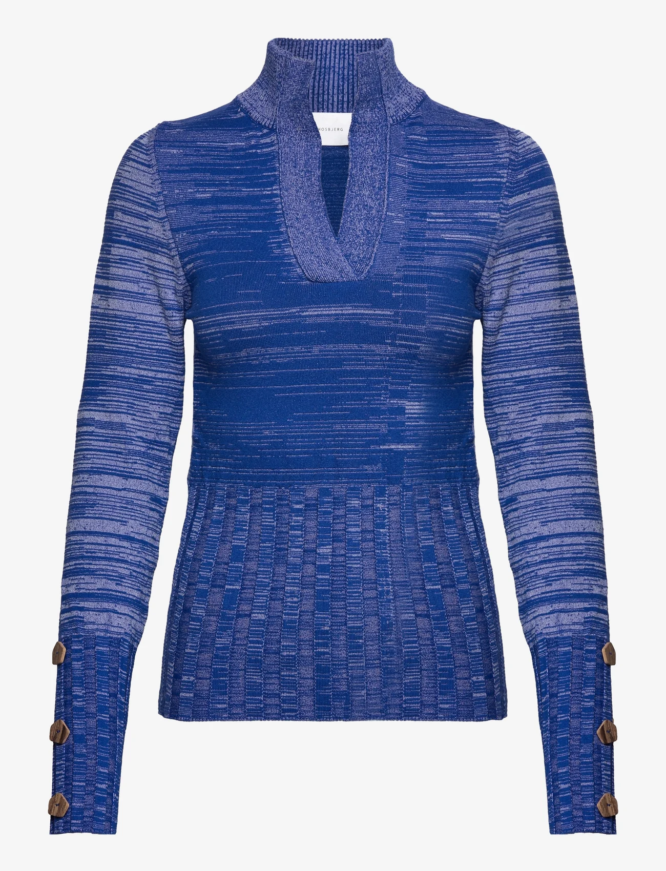 Hosbjerg - Lania Knit Turtleneck - džemperi ar augstu apkakli - vibrant blue - 0