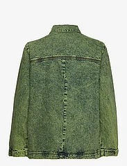 Hosbjerg - Leah Acid Denim Jacket - spring jackets - lime green - 1