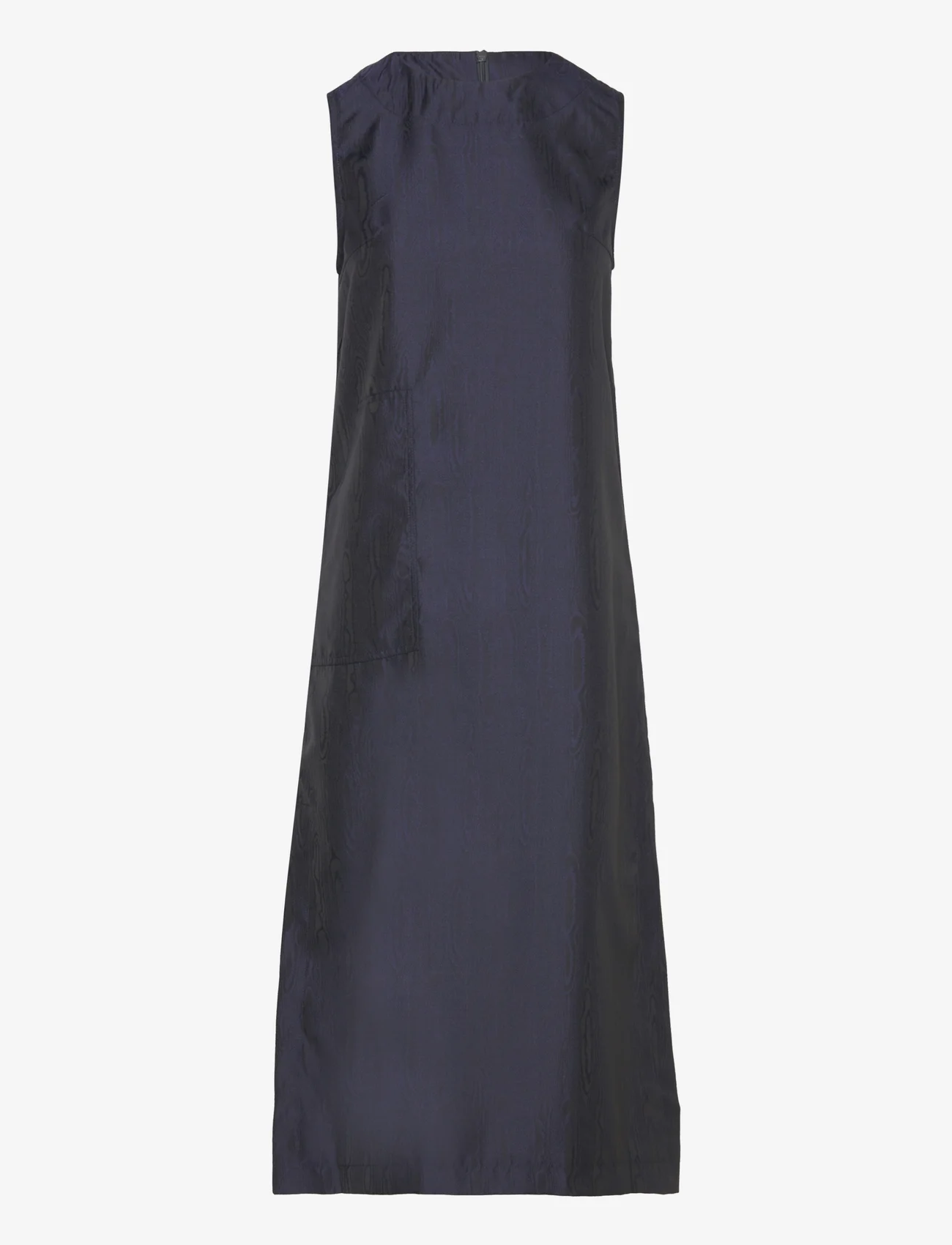 Hosbjerg - Lauryn Wood Dress - sukienki koszulowe - dark blue - 0
