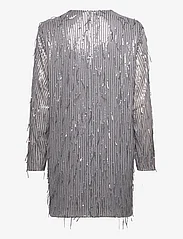Hosbjerg - Madelin Sequin Dress - juhlamuotia outlet-hintaan - silver grey - 1