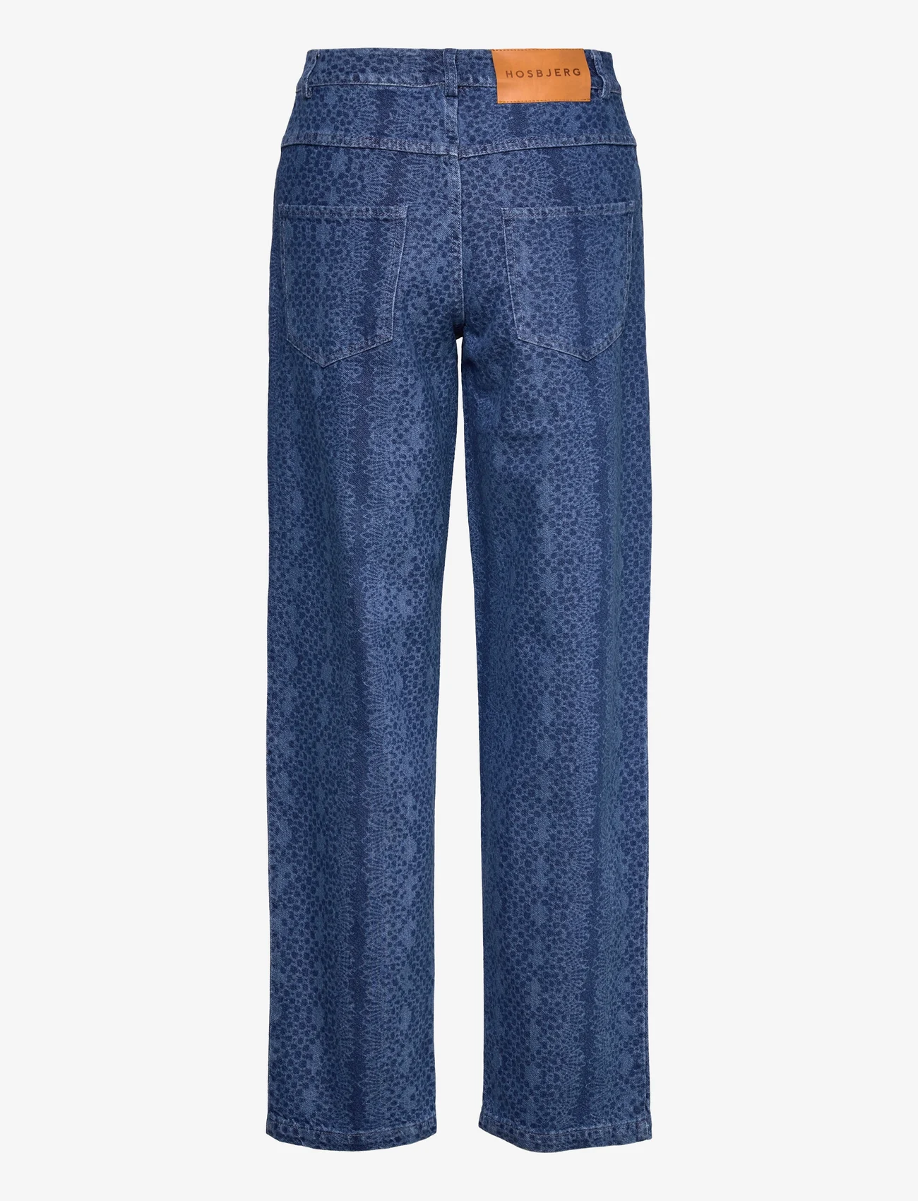 Hosbjerg - Karin Patch Pants - brede jeans - denim - 1
