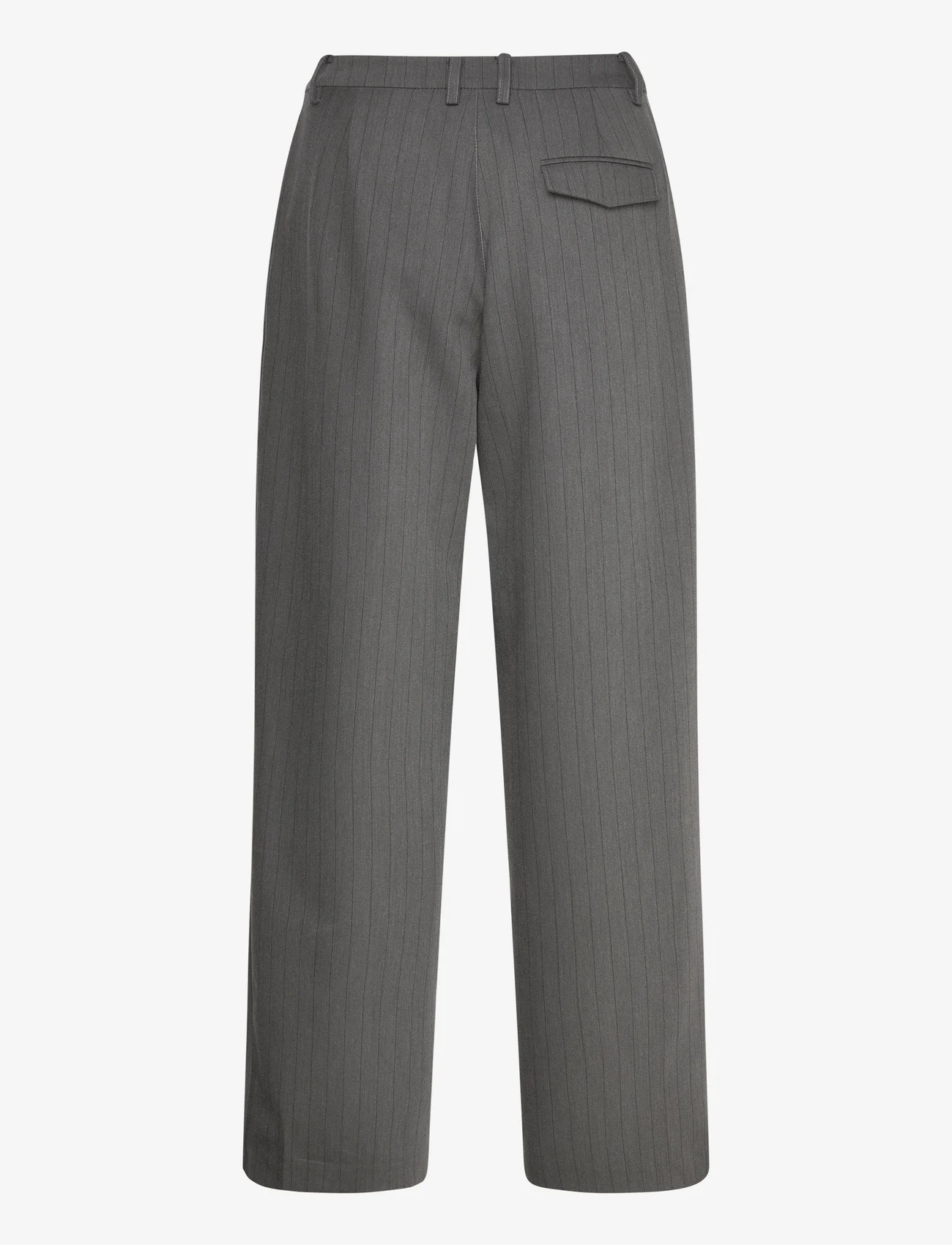 Hosbjerg - Noor Pants - bukser med brede ben - asphalt - 1