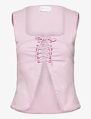 Hosbjerg - Nellie Top - ermeløse bluser - pink lavender - 0