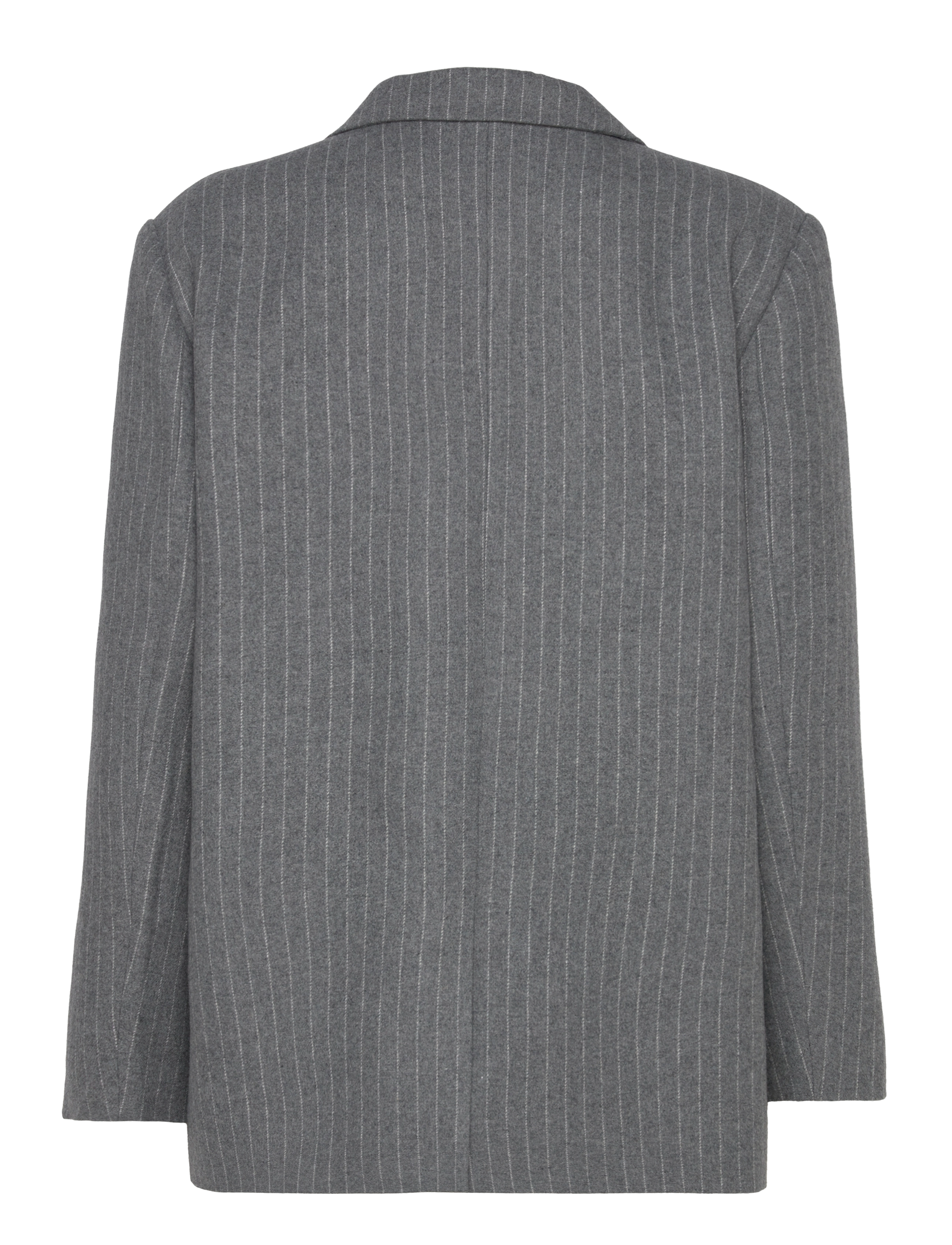 Hosbjerg - Pipa Blazer - kahes joones nööpidega bleiserid - light grey pinstripe - 1