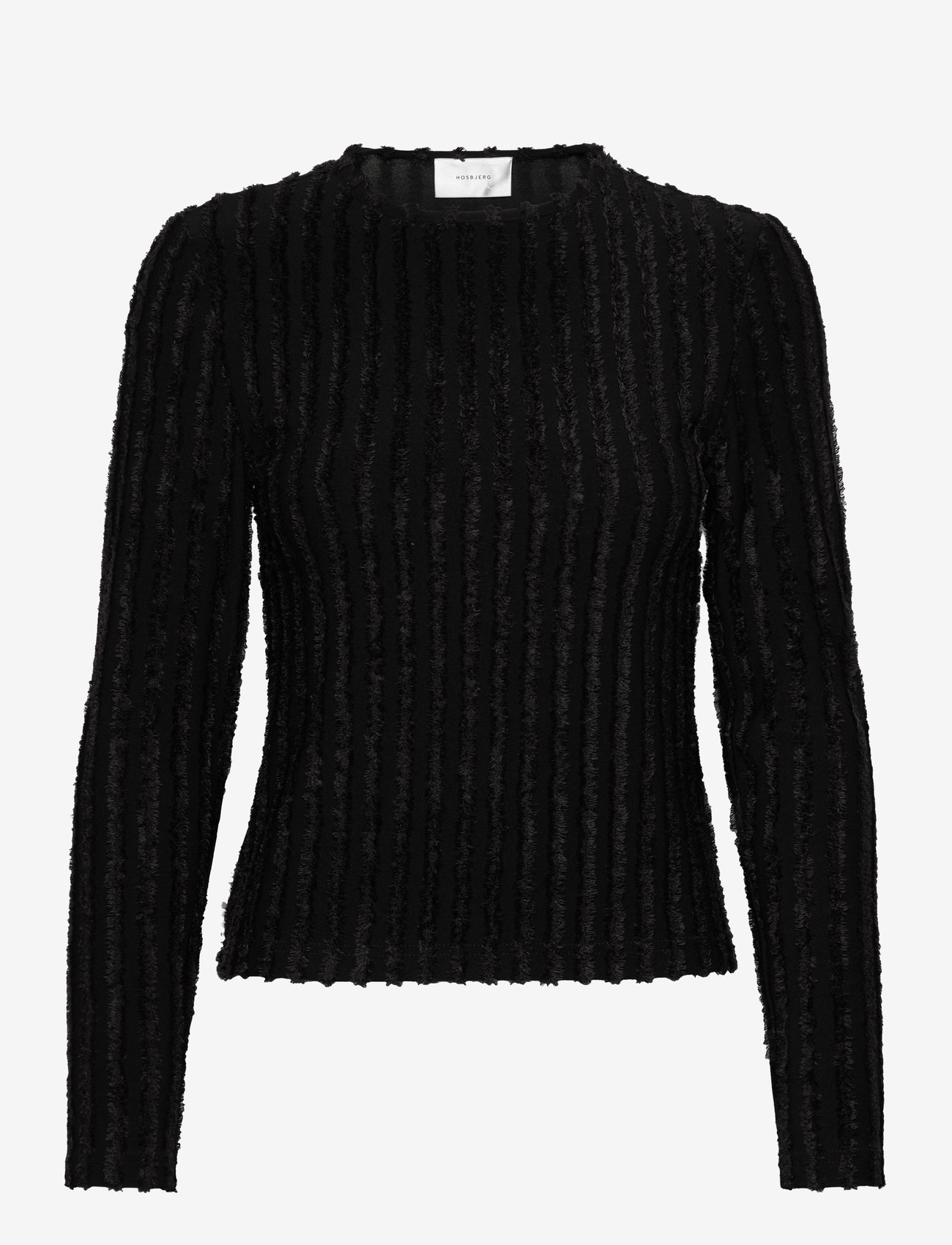 Hosbjerg - Pucca Long Sleeve - langærmede toppe - black - 0