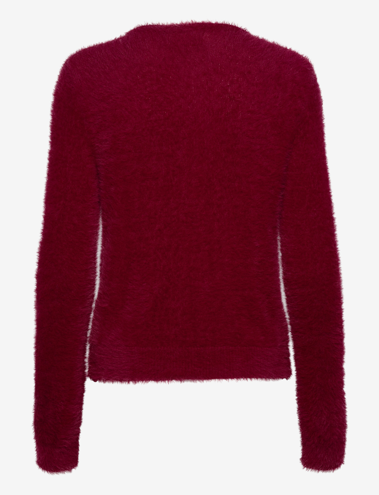 Hosbjerg - Pearl Knit Cardigan - cardigans - bordeaux - 1