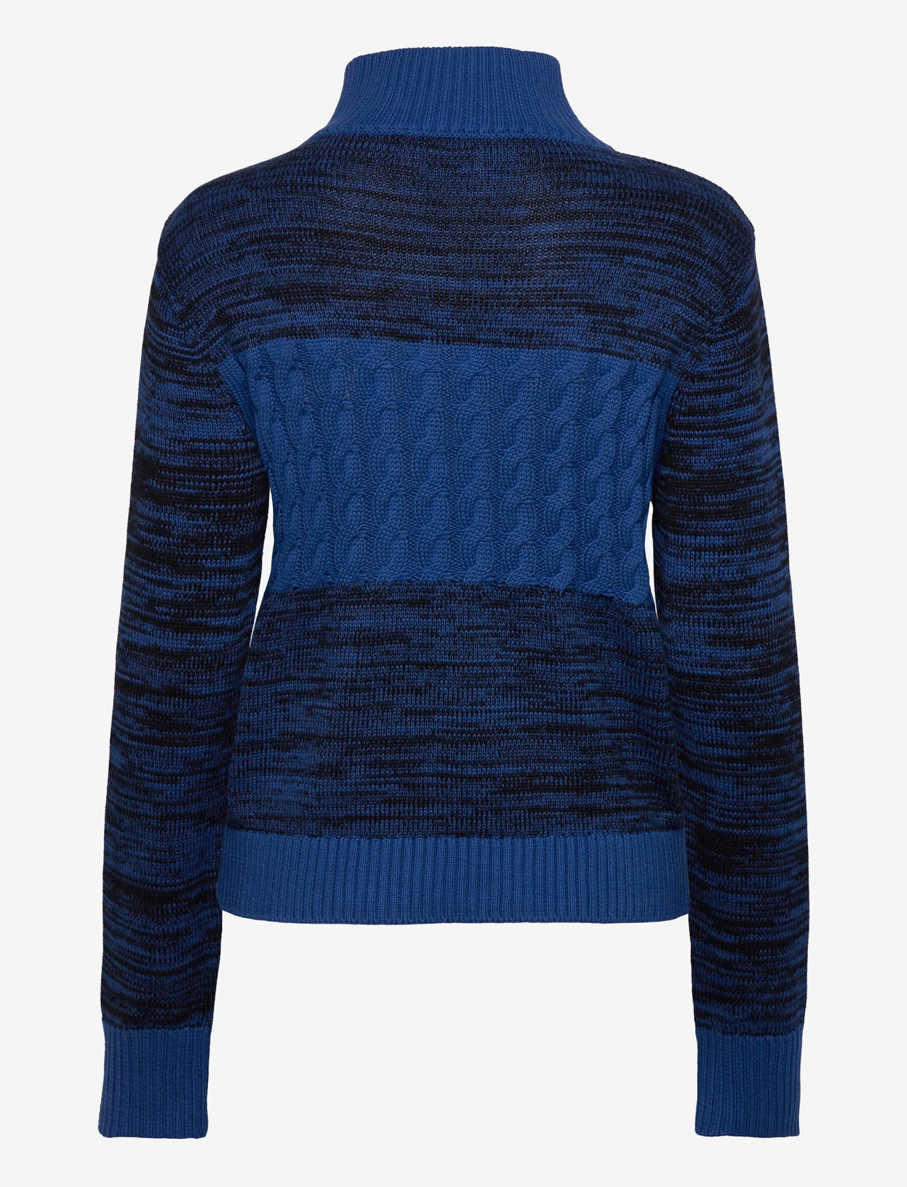 Hosbjerg - Pixie Zipper Turtleneck - electric blue melange - 1