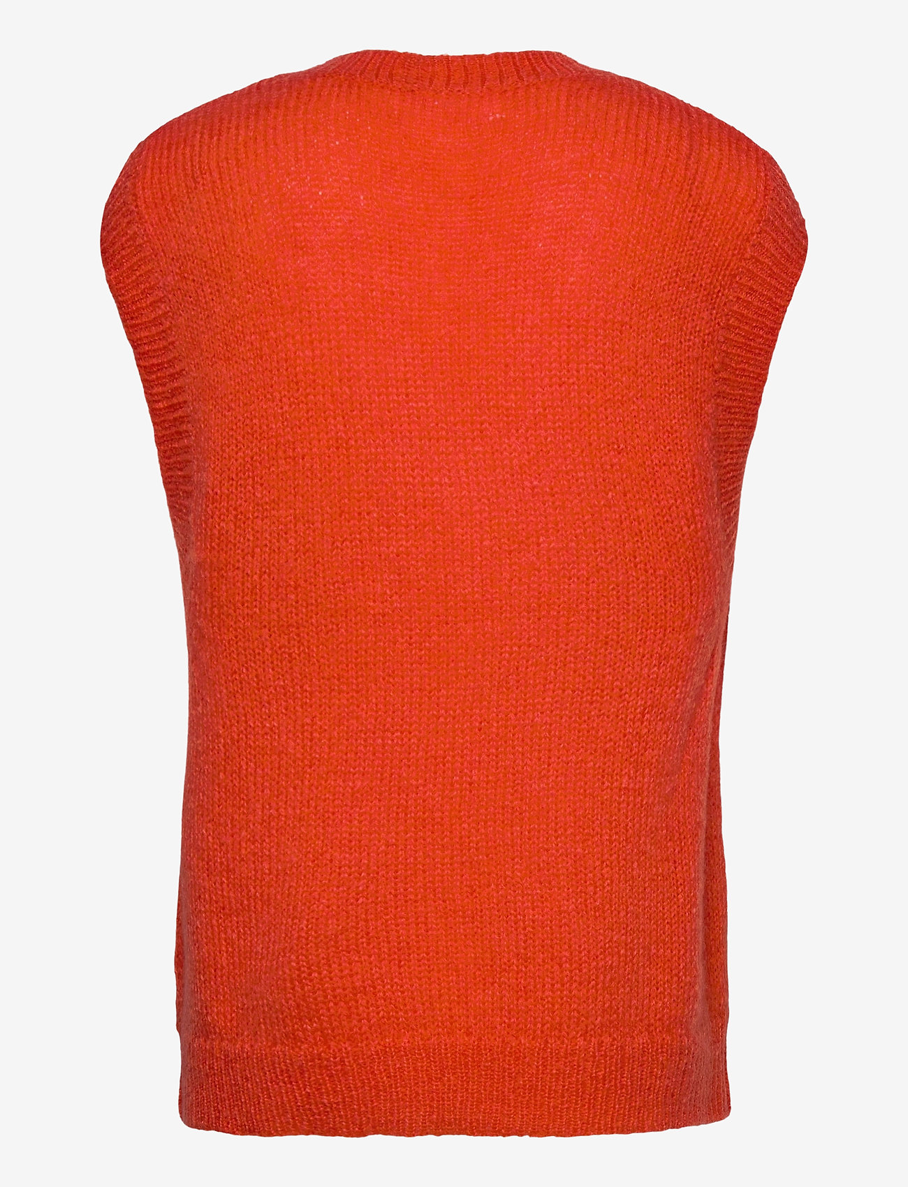 Hosbjerg - CASSY VEST - knitted vests - orange - 1