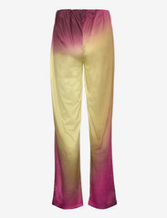 Hosbjerg - Eden Fade Riley Pants - straight leg trousers - pink/mustard fade - 1