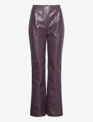 Hosbjerg - Fryd Dolly Pants - vakarėlių drabužiai išparduotuvių kainomis - dark purple - 0
