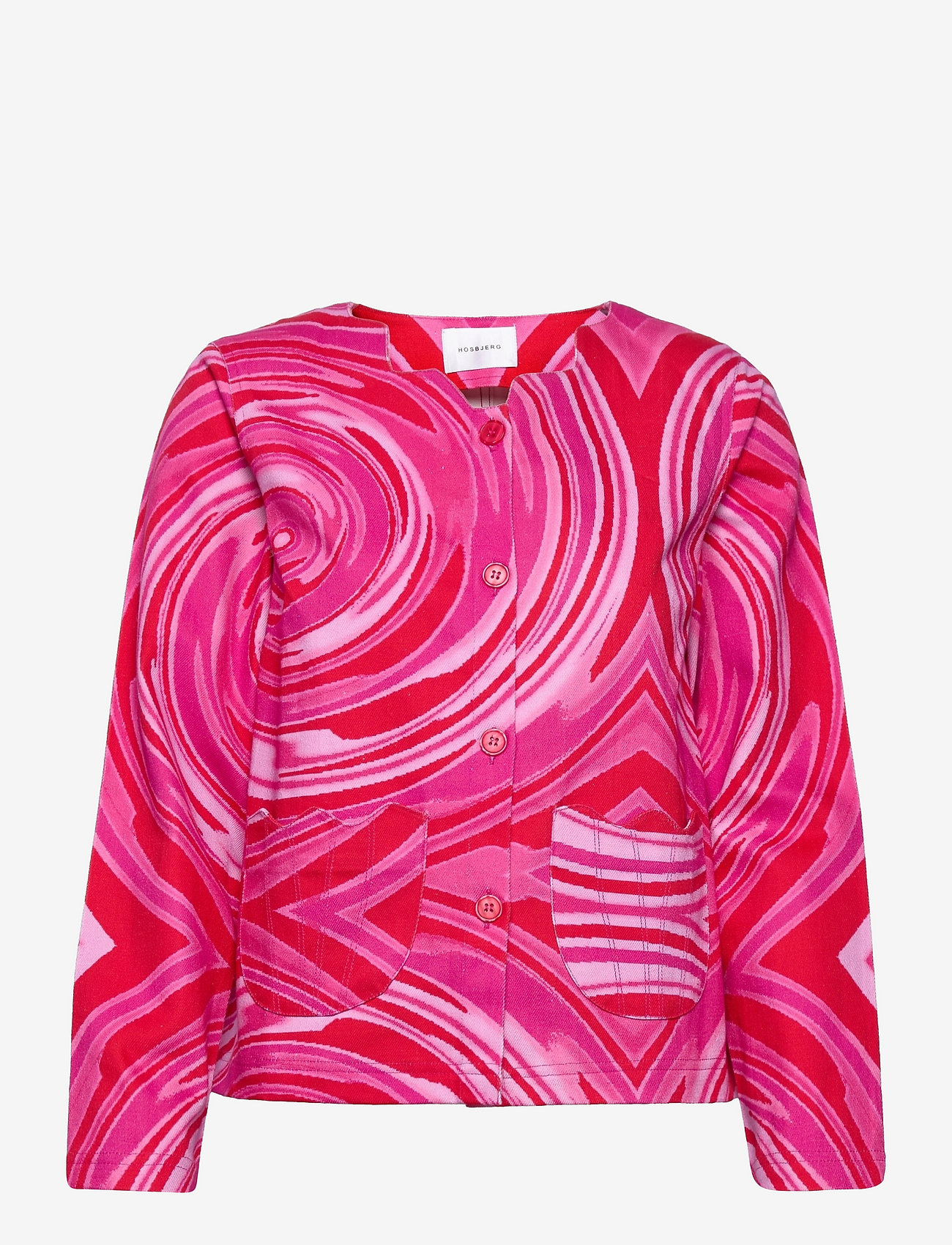 Hosbjerg - Frama Shirt - kobiety - swirl pink - 0