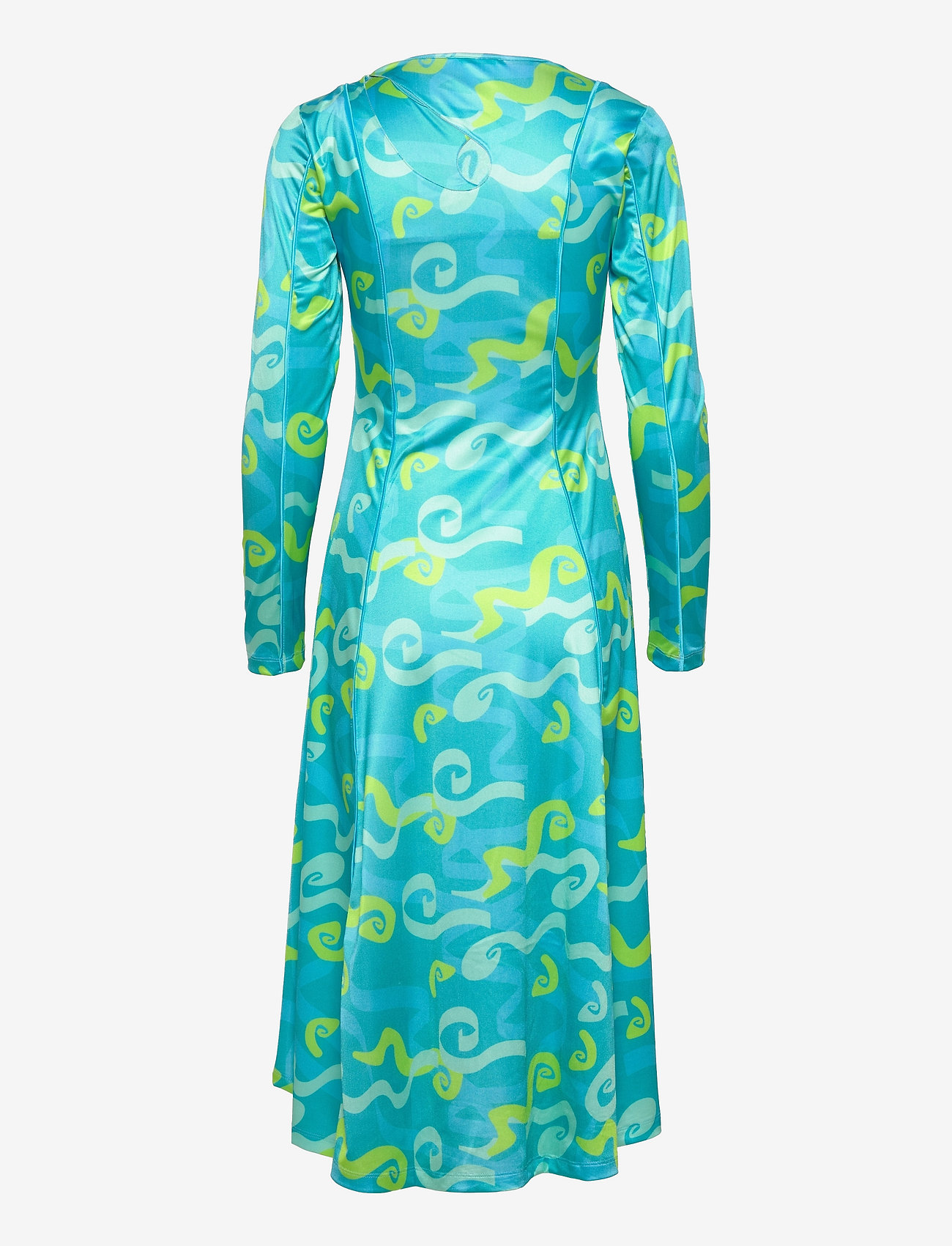 Hosbjerg - Funa Asta Dress - vidutinio ilgio suknelės - sea grass blue - 1