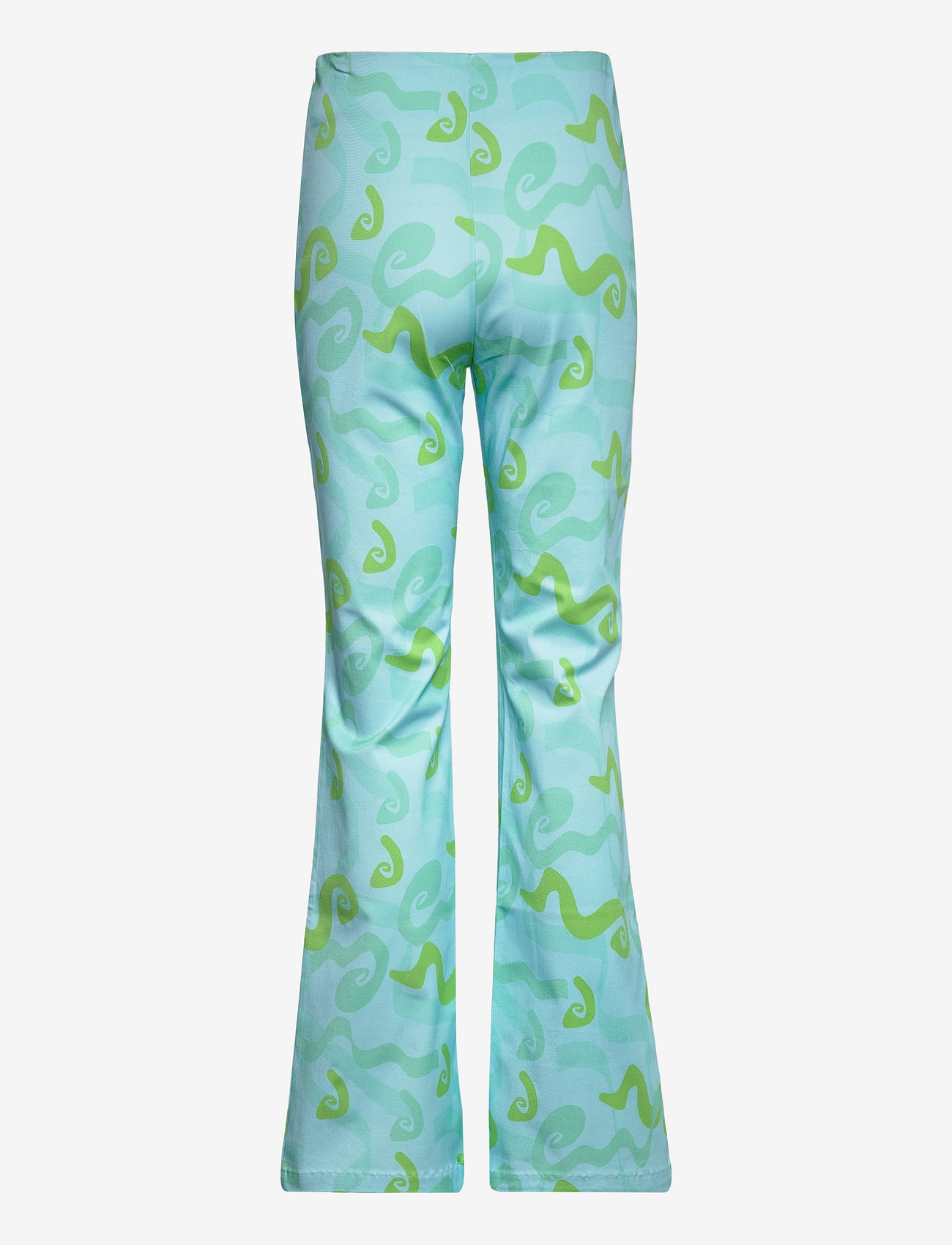 Hosbjerg - Fava Vilma Pants - kobiety - sea grass blue - 1