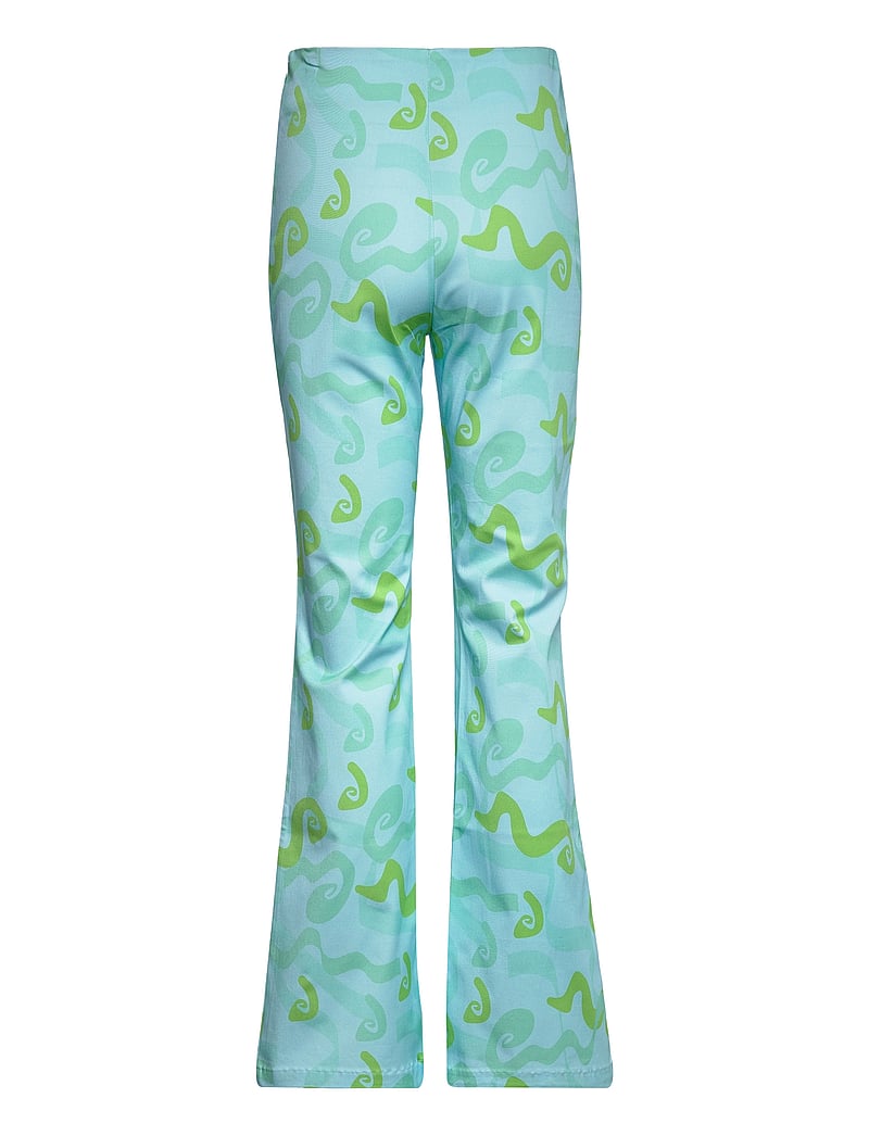Hosbjerg - Fava Vilma Pants - schlaghose - sea grass blue - 1