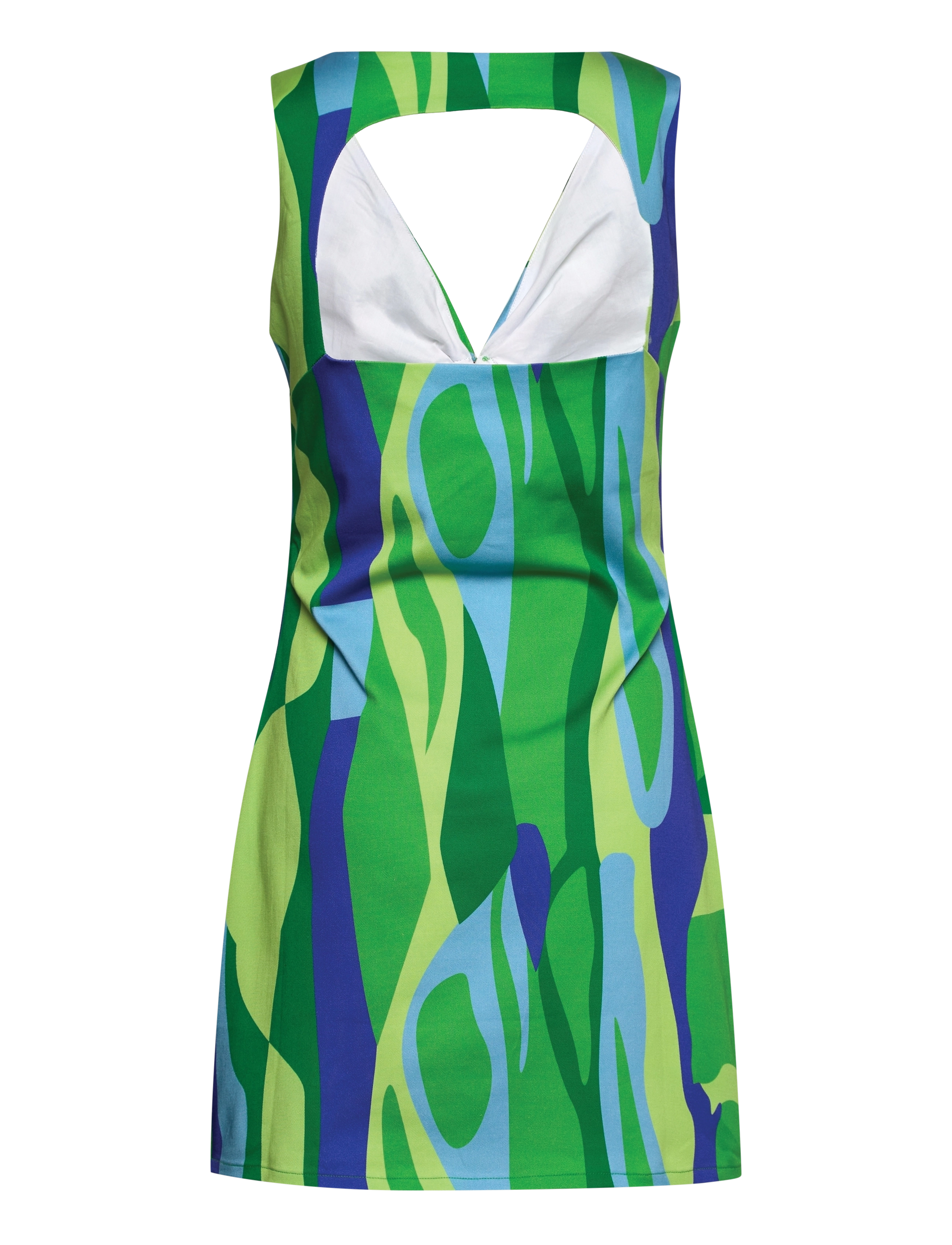 Hosbjerg - Glam Paloma Dress - korte kjoler - green landscape - 2