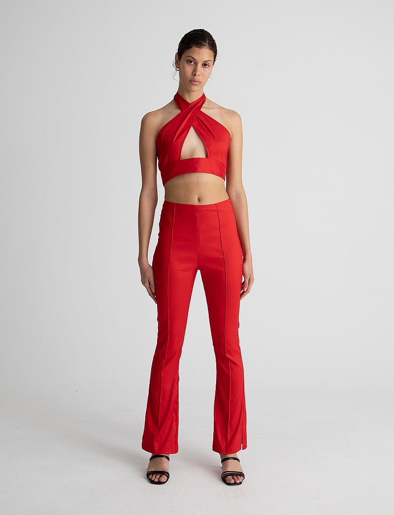 Hosbjerg - Glory Pants - flare bukser - red - 0