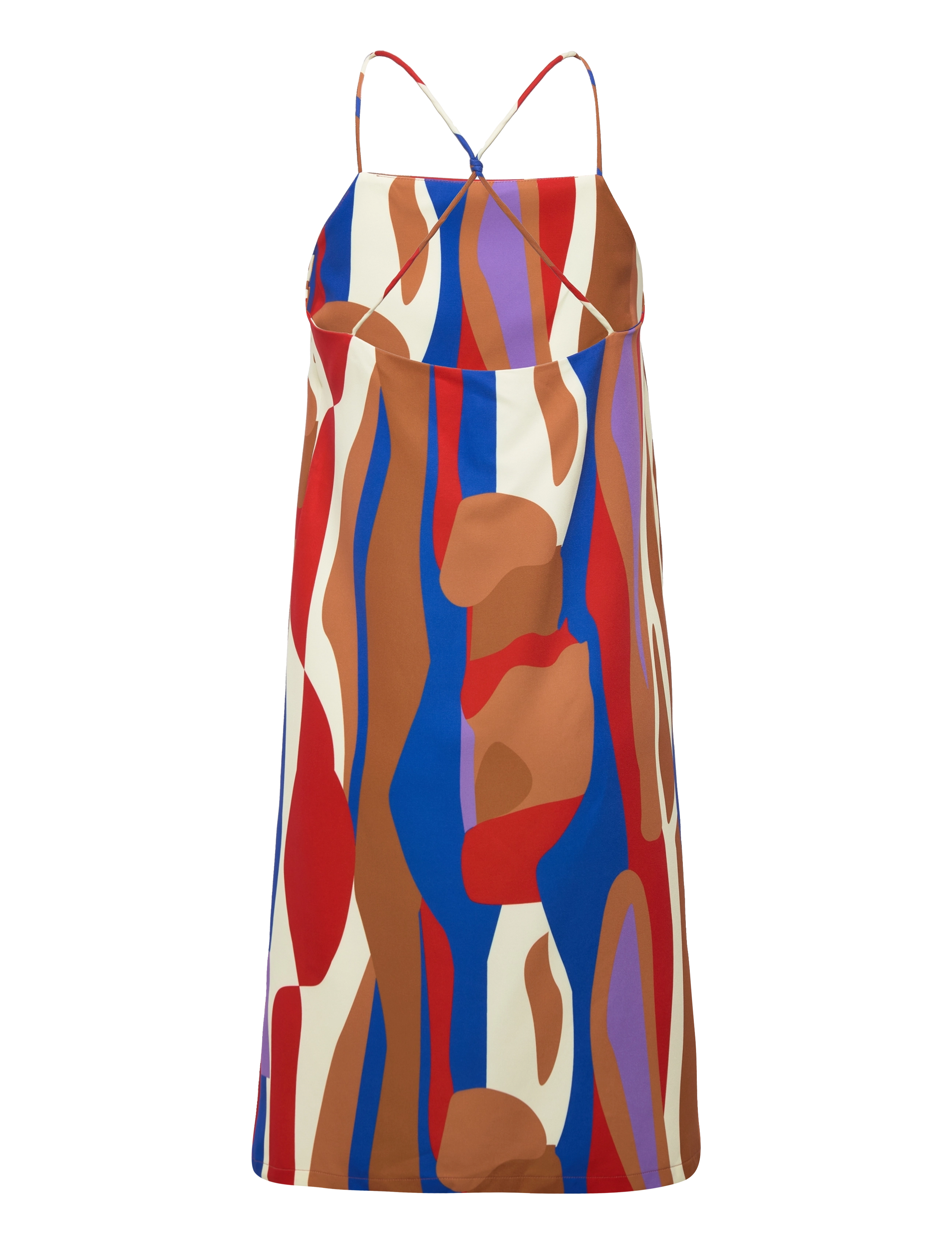 Hosbjerg - Greta Adele Slip Dress - red landscape - 2