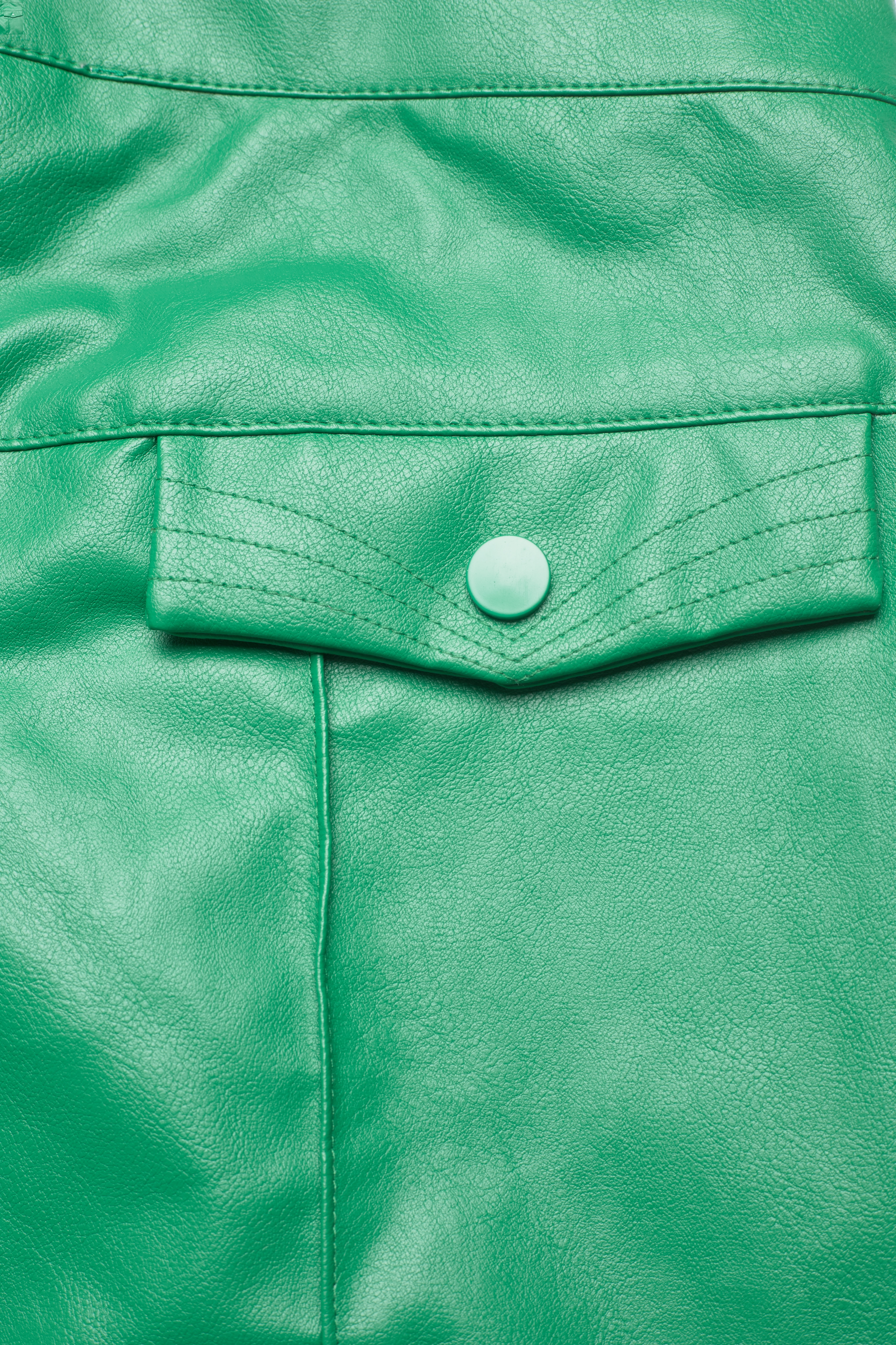 Hosbjerg - Gwen Emilie Pants - læderbukser - green - 5
