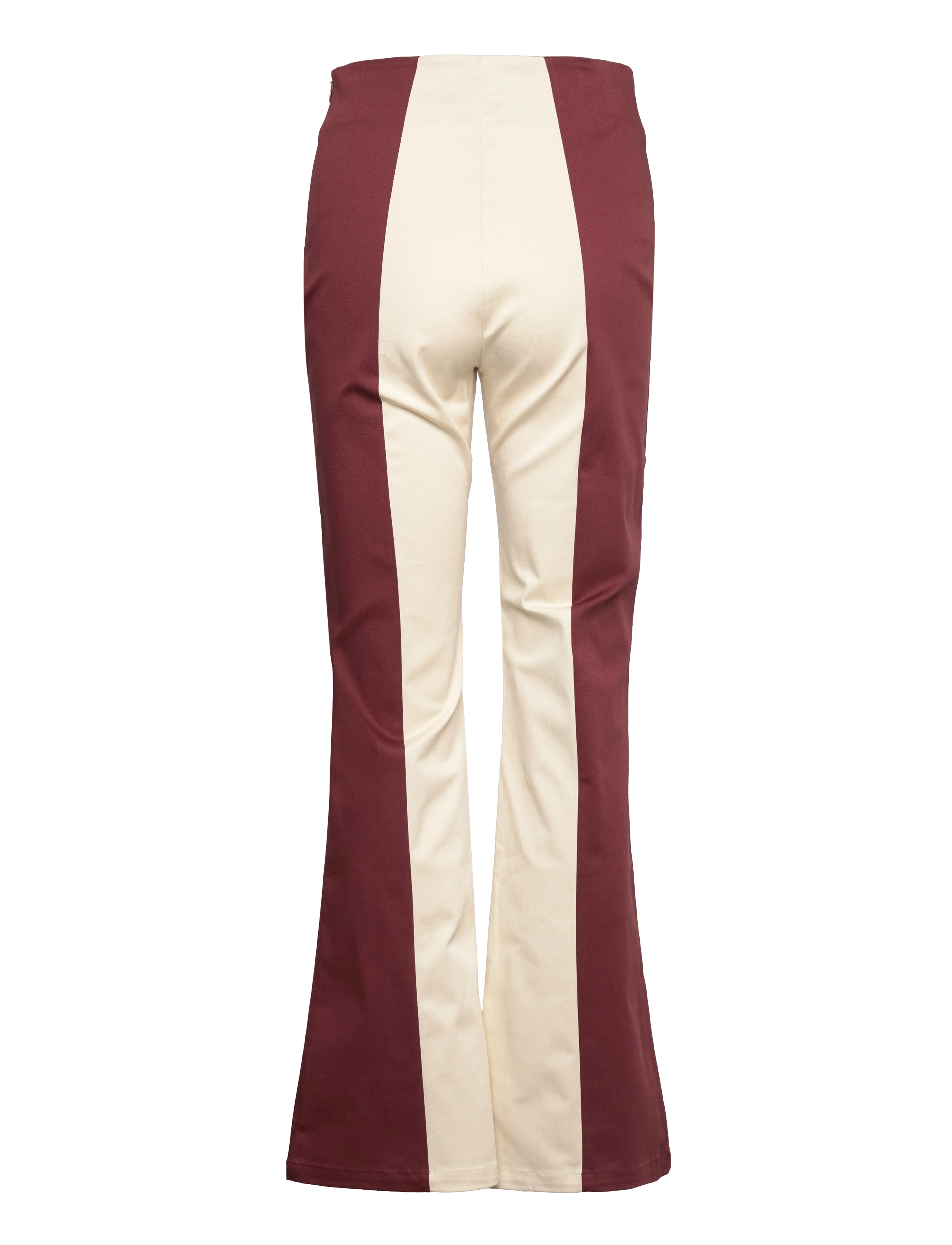 Hosbjerg - Huberta Blocked Paloma Pants - kvinder - bordeaux/creme - 2