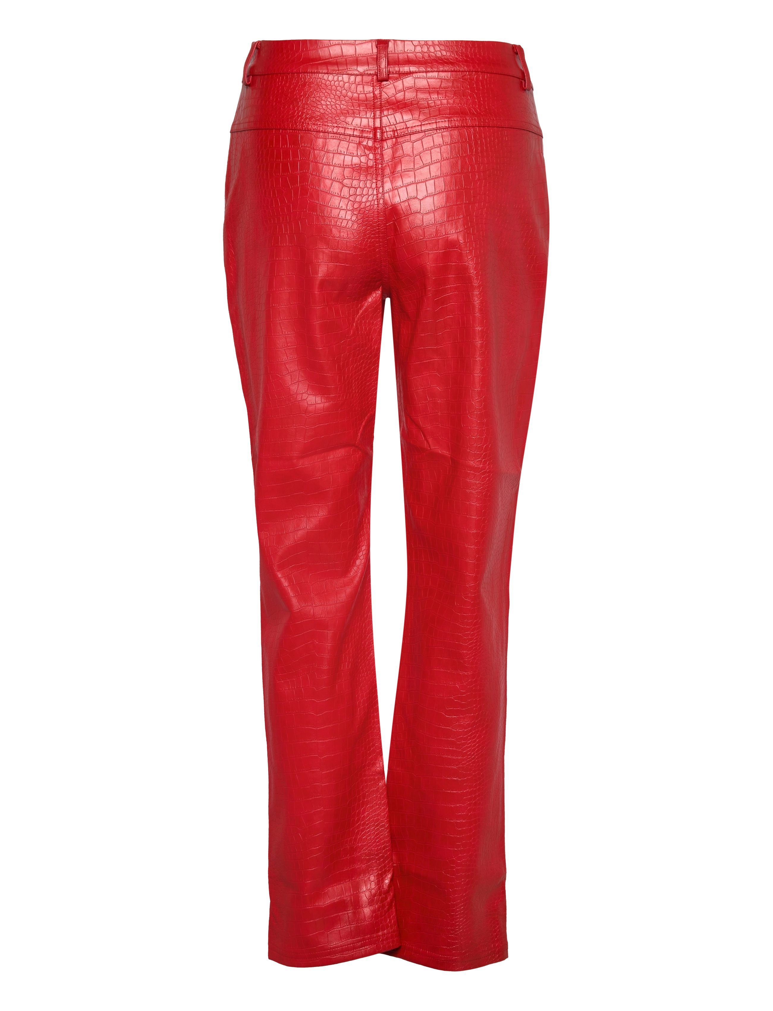 Hosbjerg - Haze Croc Pants - red - 2