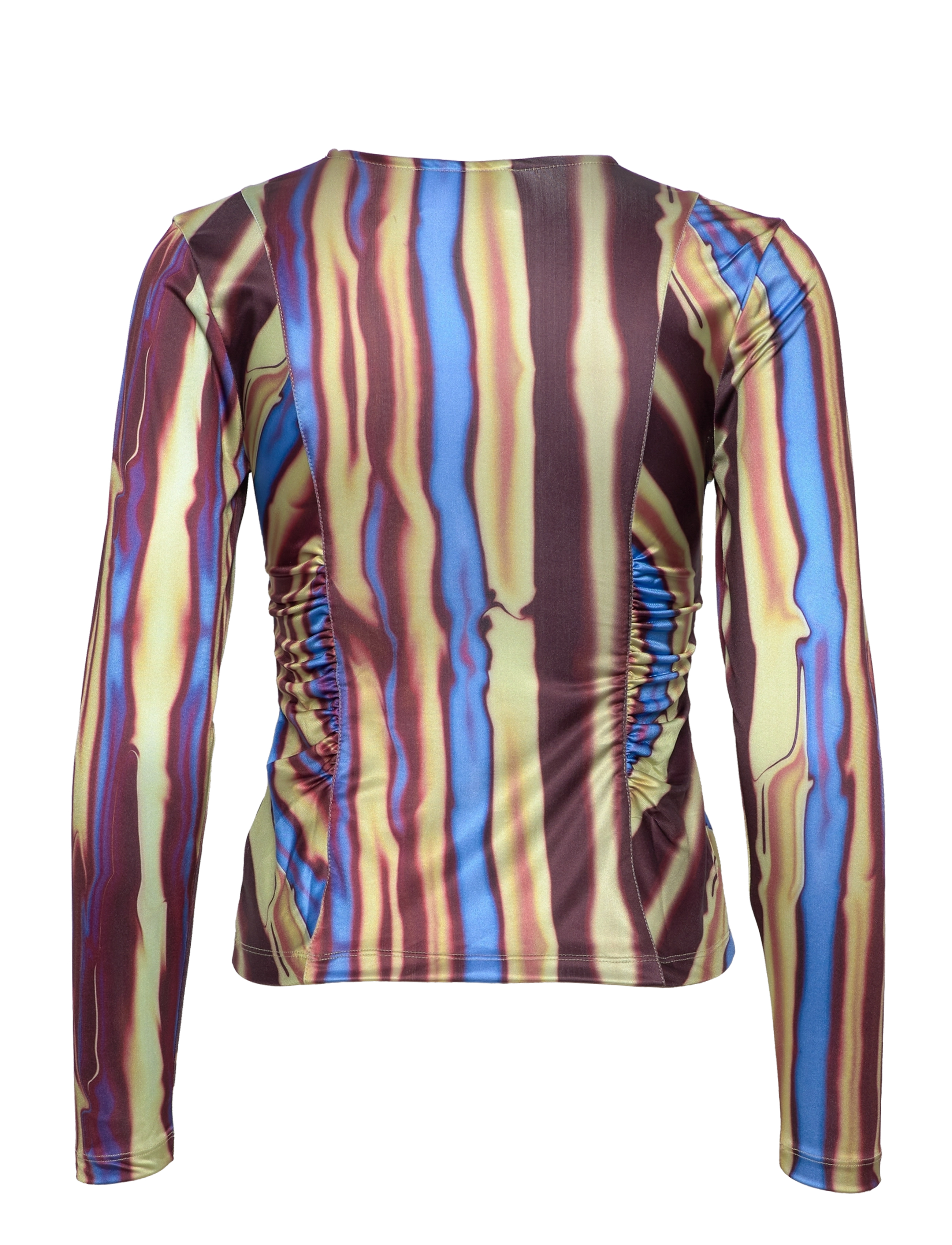 Hosbjerg - Holda Asta Long Sleeve - green forest bark - 1