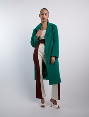 Hosbjerg - Hannah Wool Jacket - Žieminiai paltai - green - 3
