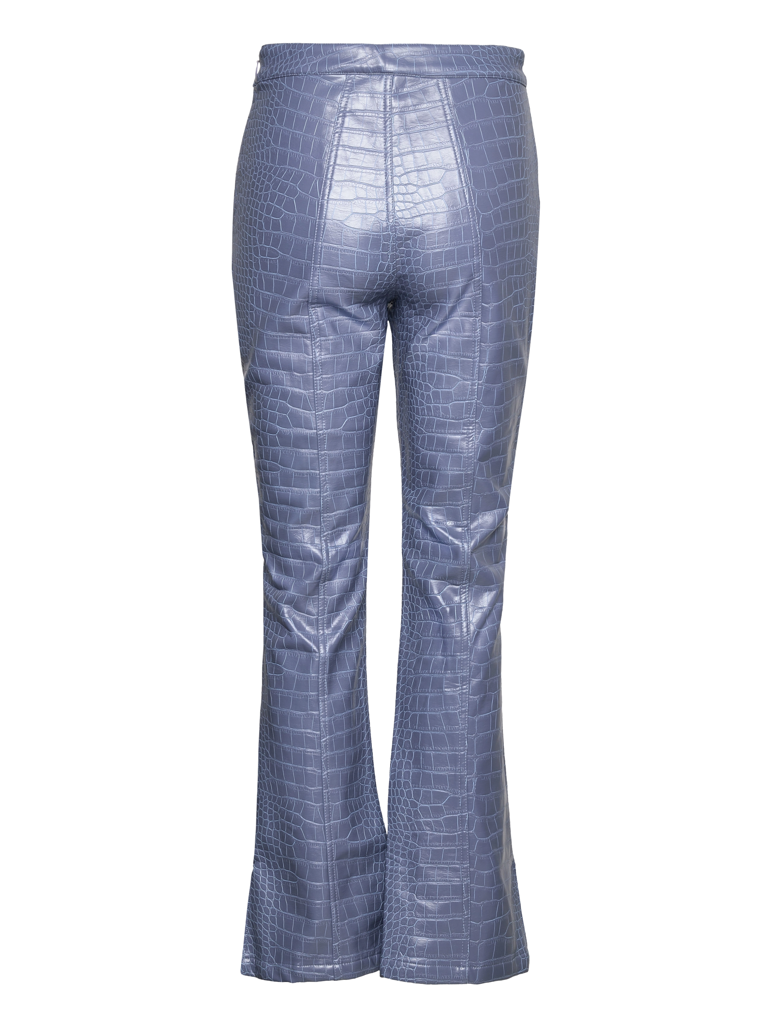 Hosbjerg - Irah Croc Pants - kobiety - dust blue - 1
