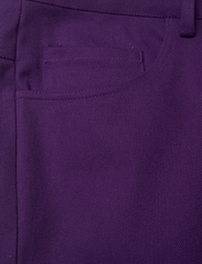 Hosbjerg - Iben Alexa Cuff Pants - džinsa bikses ar taisnām starām - purple - 2