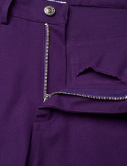 Hosbjerg - Iben Alexa Cuff Pants - džinsa bikses ar taisnām starām - purple - 3