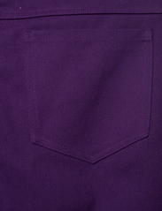Hosbjerg - Iben Alexa Cuff Pants - džinsa bikses ar taisnām starām - purple - 4