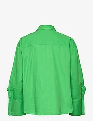 Hosbjerg - Ipana Cotton Shirt - marškiniai ilgomis rankovėmis - green - 1