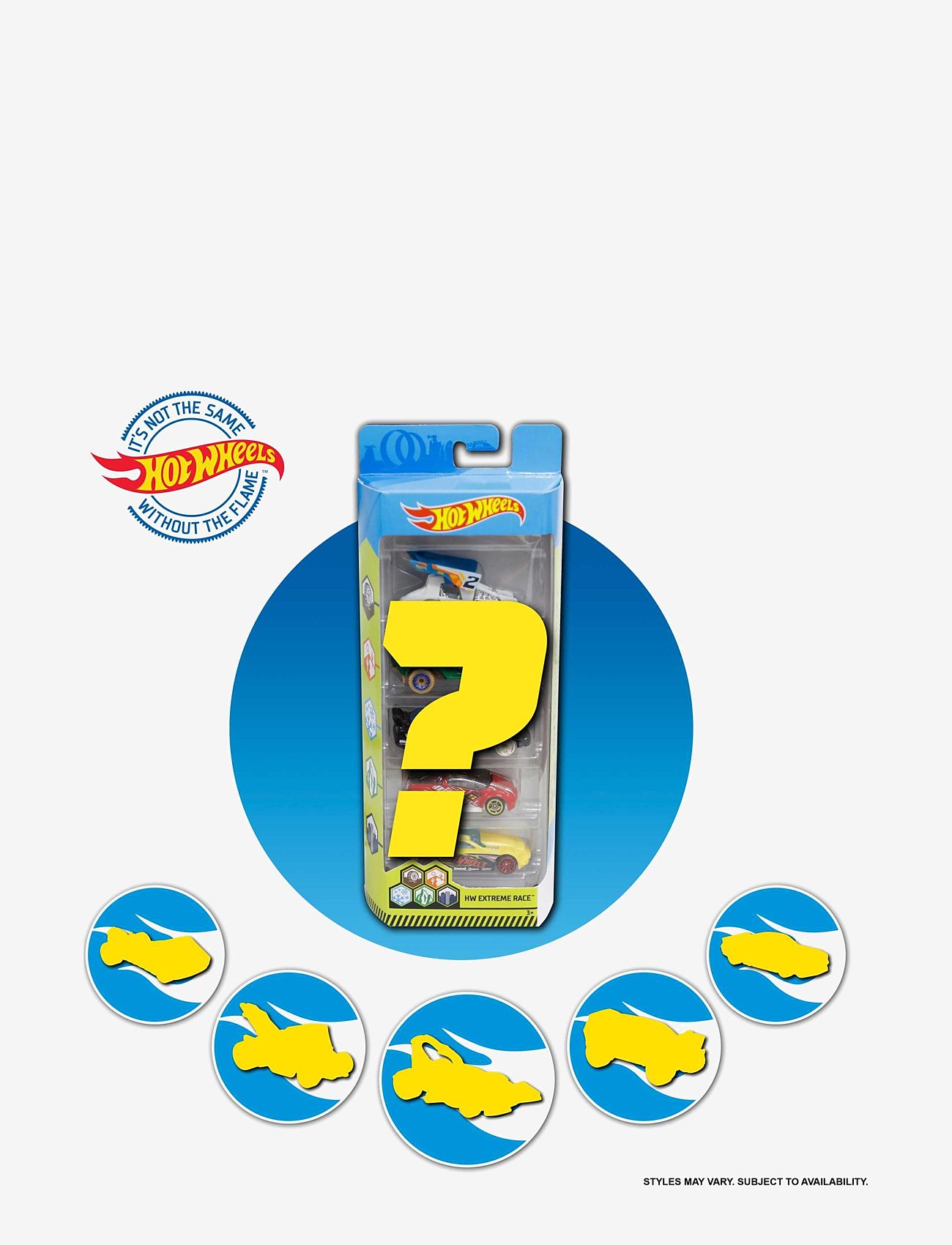 Hot Wheels - HOT WHEELS 5-CAR PACK ASSORTMENT 2026 MIX 7 - legetøjsbiler - multi color - 1