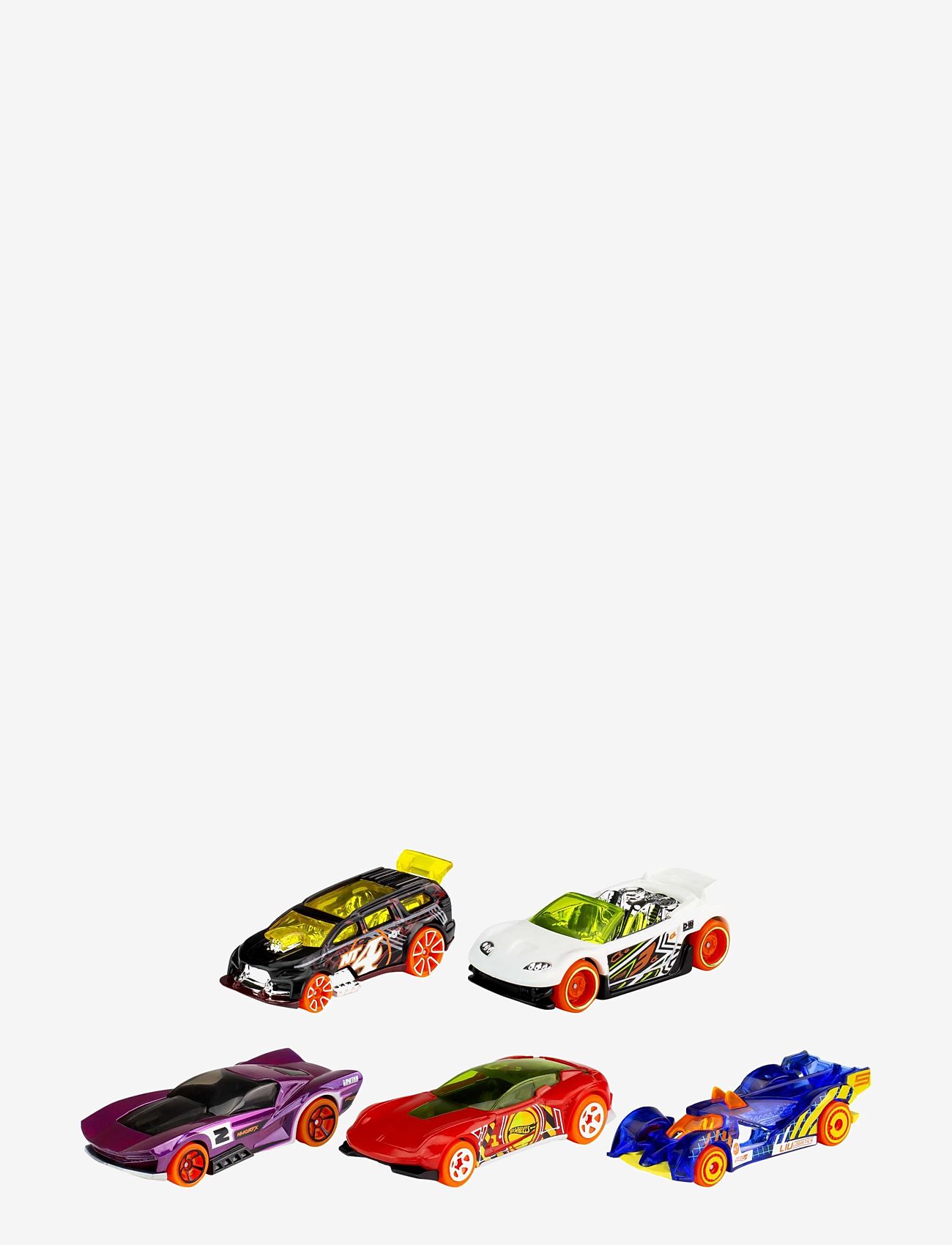 Hot Wheels - HOT WHEELS 5-CAR PACK ASSORTMENT 2026 MIX 7 - legetøjsbiler - multi color - 3