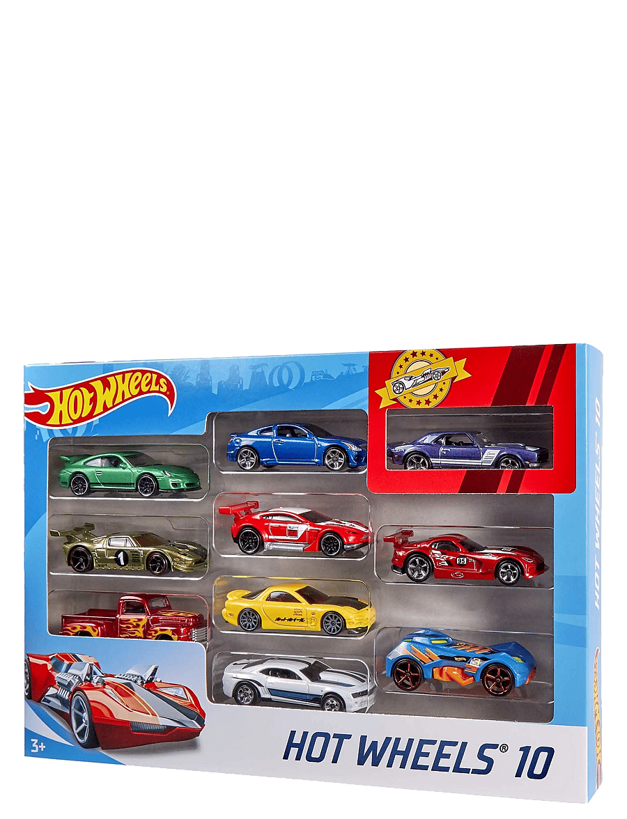 Hot Wheels - Set of 10 1:64 Scale Toy Trucks and Cars for Kids & Collectors - die niedrigsten preise - multi color - 5