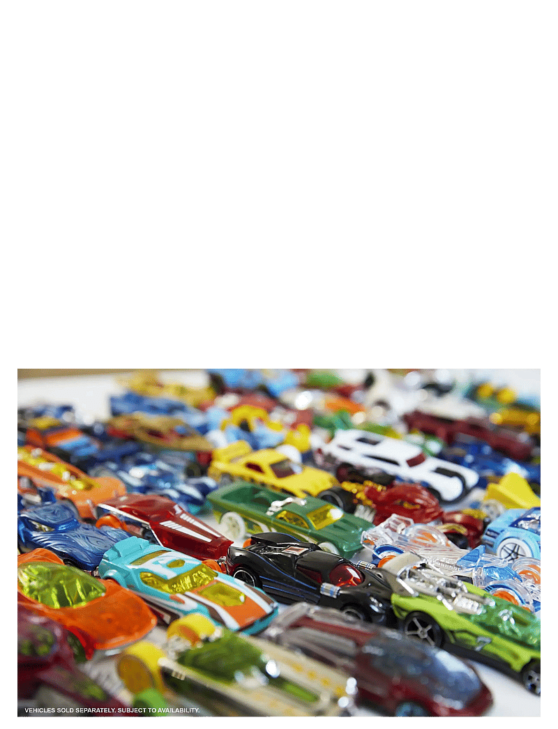 Hot Wheels - Cars, Set of 50 Toy Cars, Trucks & Aircraft in 1:64 Scale (Styles May Vary) - multi color - 3