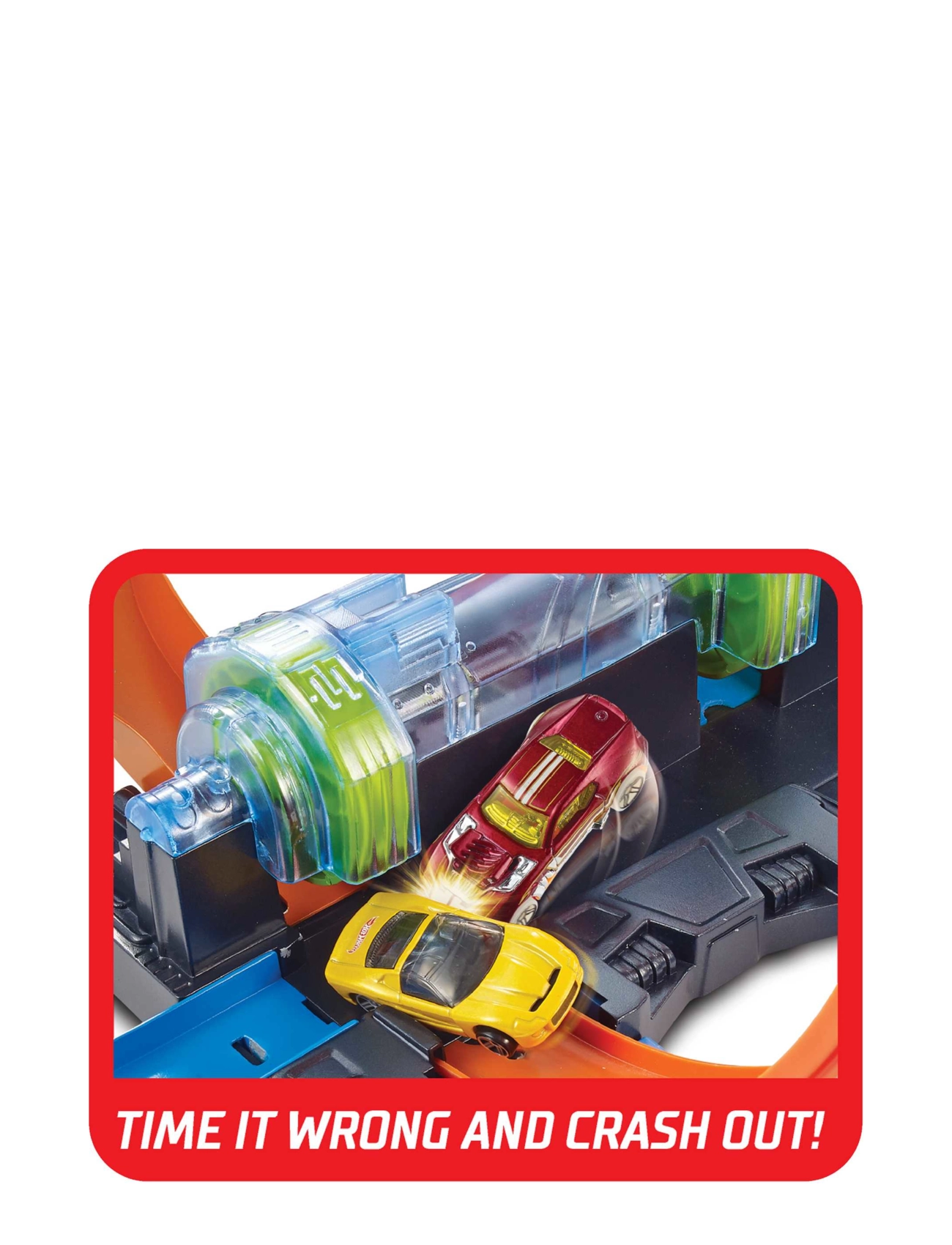 Hot Wheels - Action Corkscrew Crash Track Set - multi color - 4