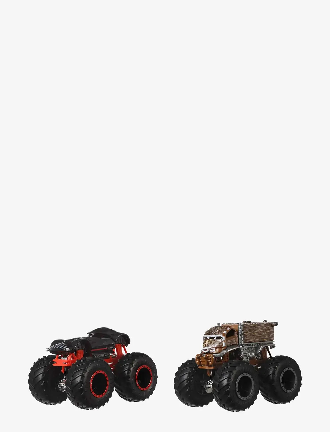 Hot Wheels - Monster Trucks Demolition Doubles, 2-Pack of 1:64 Scale Toy Trucks - toy cars - multi color - 3