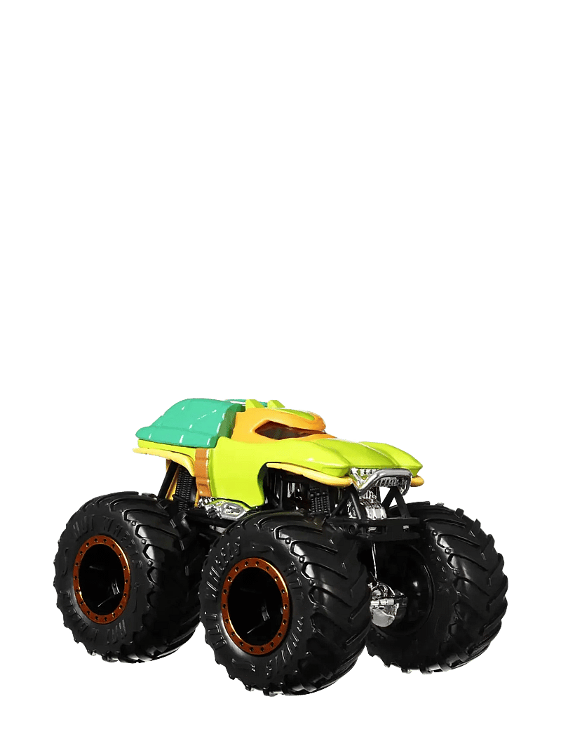 Hot Wheels - Monster Trucks Demolition Doubles, 2-Pack of 1:64 Scale Toy Trucks - spielzeugautos - multi color - 4