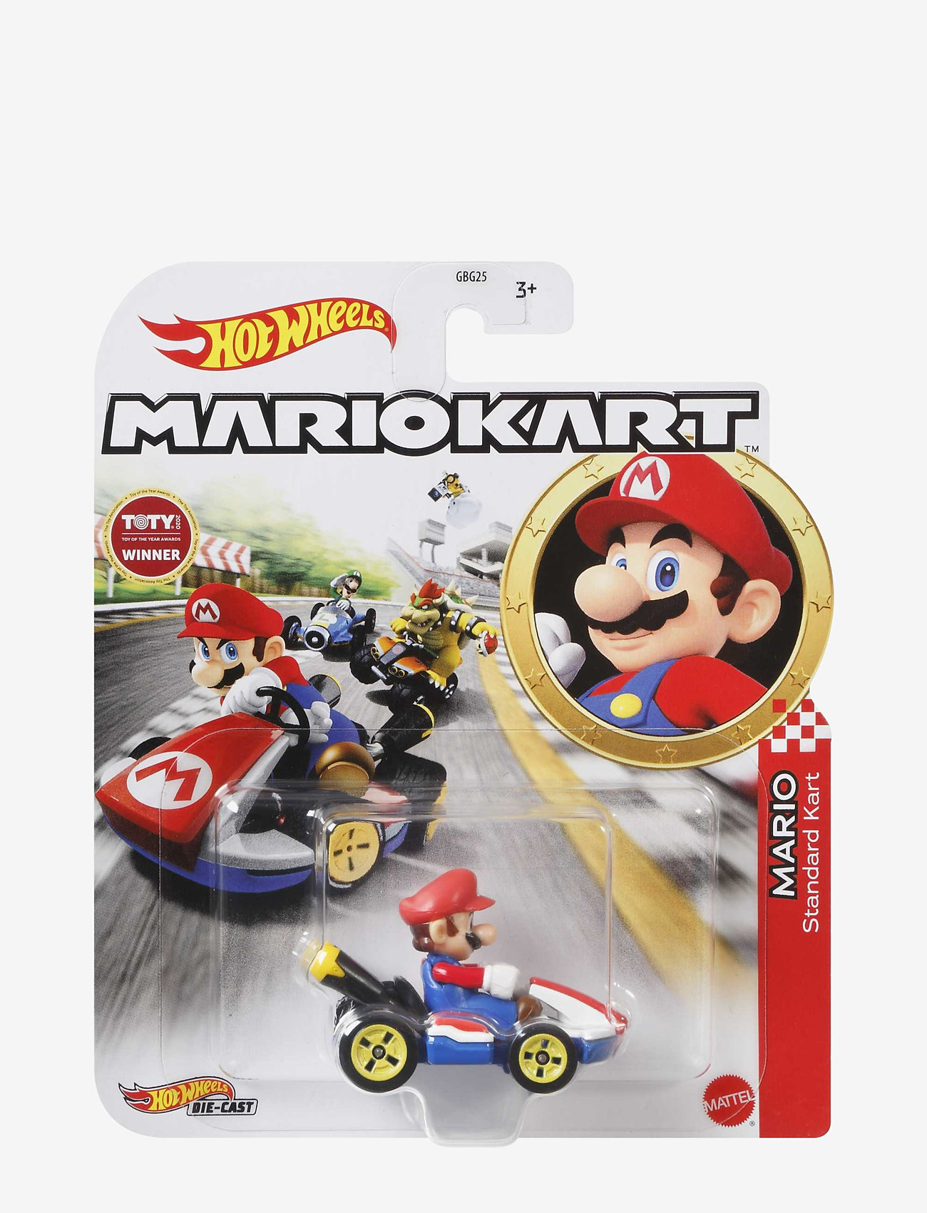 Hot Wheels - Mario Kart MARIO, STANDARD KART Vehicle - laveste priser - multi color - 0