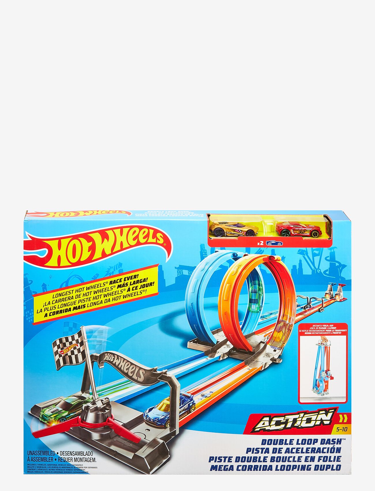 Hot Wheels - Action legetøjsbil - multi color - 1