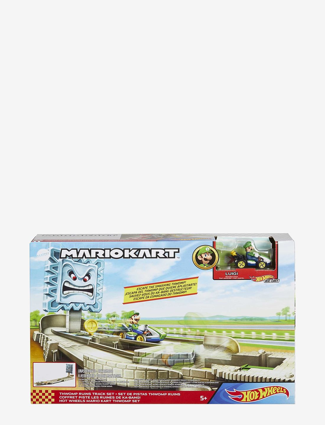 Mario kart thwomp ruins track set sale